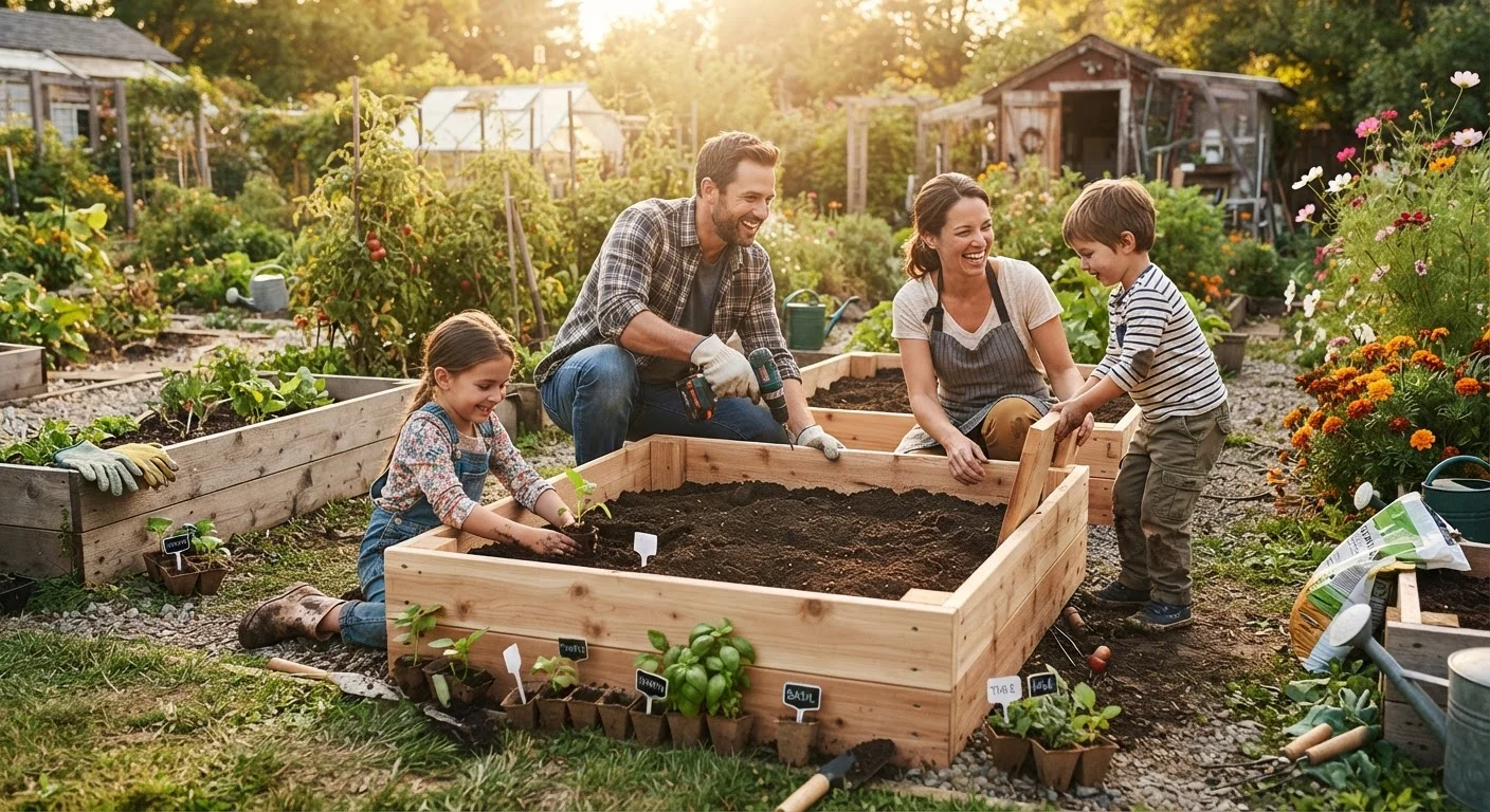 Raised Garden Beds on a Tight Budget: What Families Should Know Before Building