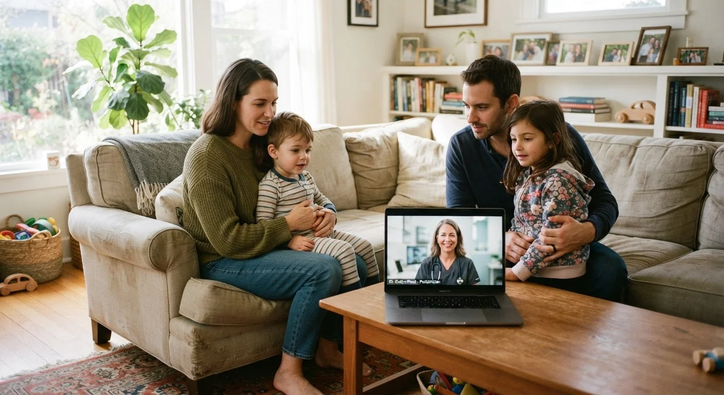Telehealth vs. In-Person Visits: When Each Makes Sense for Families