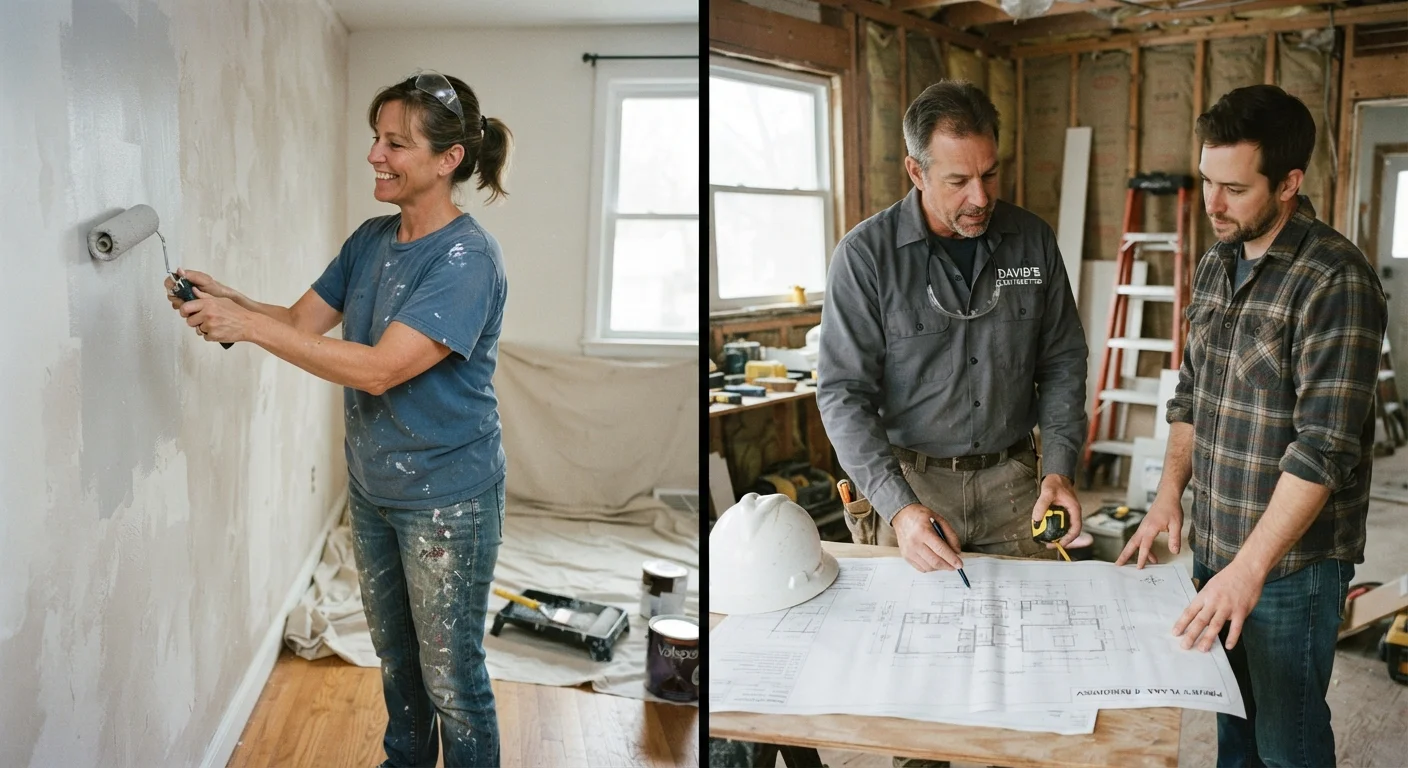 The Real Trade-Offs of DIY Home Repairs vs. Hiring a Contractor