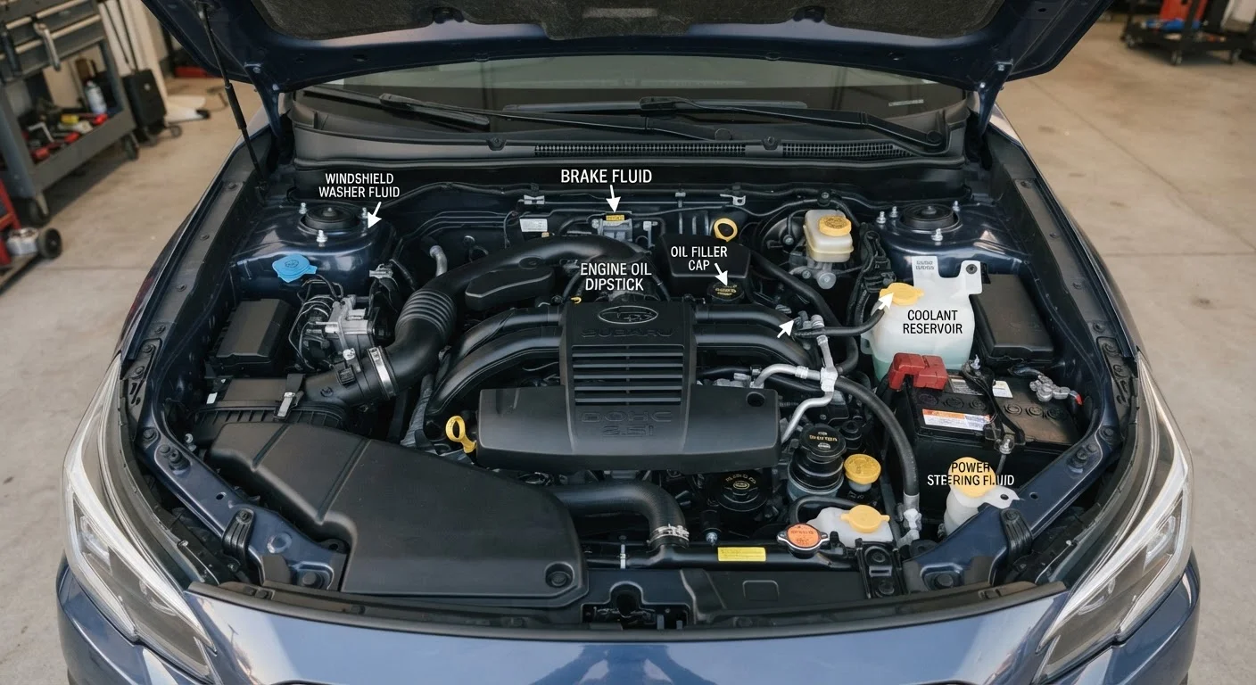 Understanding Your Car's Fluids: What Each One Does and When to Check It